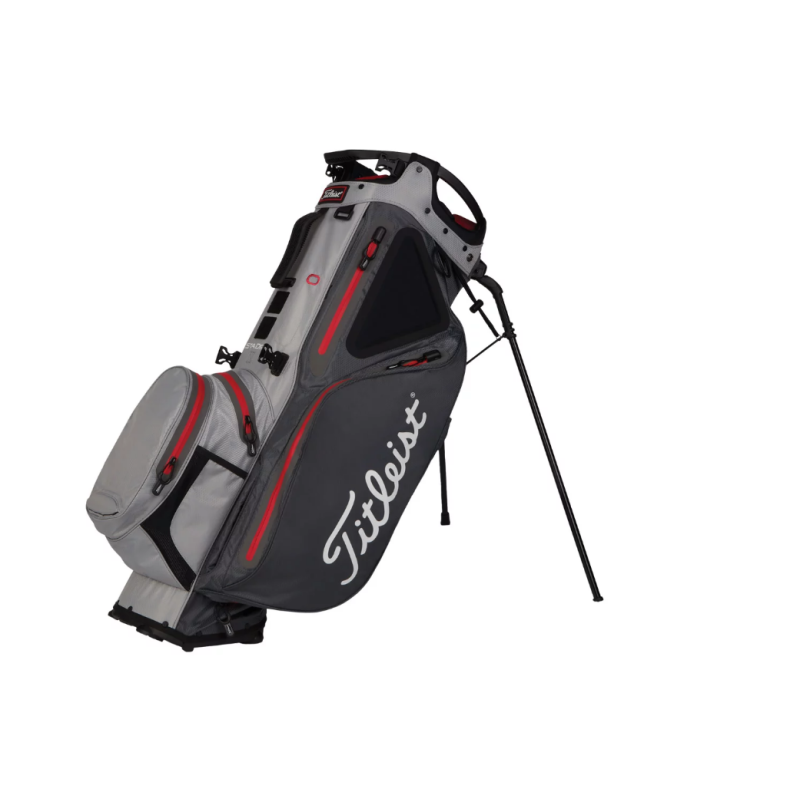 SAC À PORTER TB21SX13-226 TITLEIST HYBRID 14 STADRY ANTHRACITE / GRIS / ROUGE