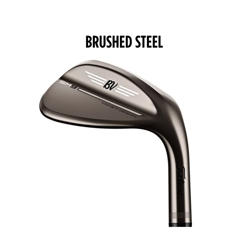 Sandwedge Titleist SM9 - Brushed steel - Shaft acier