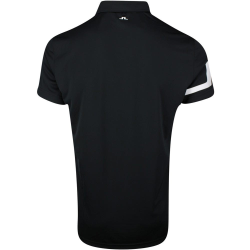 Polo J.Lindeberg Heath Reg Fit Golf BLACK