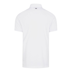 Polo Men J.Lindeberg BLANC Tour Tech Reg TX Jersey