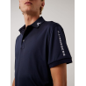 Polo Men J.Lindeberg NAVY Tour Tech Reg TX Jersey