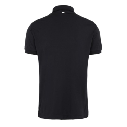 Polo Men J.Lindeberg BLACK Tour Tech Reg TX Jersey