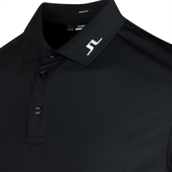 Polo J.Lindeberg Heath Reg Fit Golf BLACK