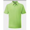 Polo Homme Footjoy Stretch Pique Solid LIME