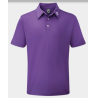 Polo Homme Footjoy Stretch Pique Solid PURPLE