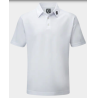 Polo Homme Footjoy Stretch Pique Solid WHITE