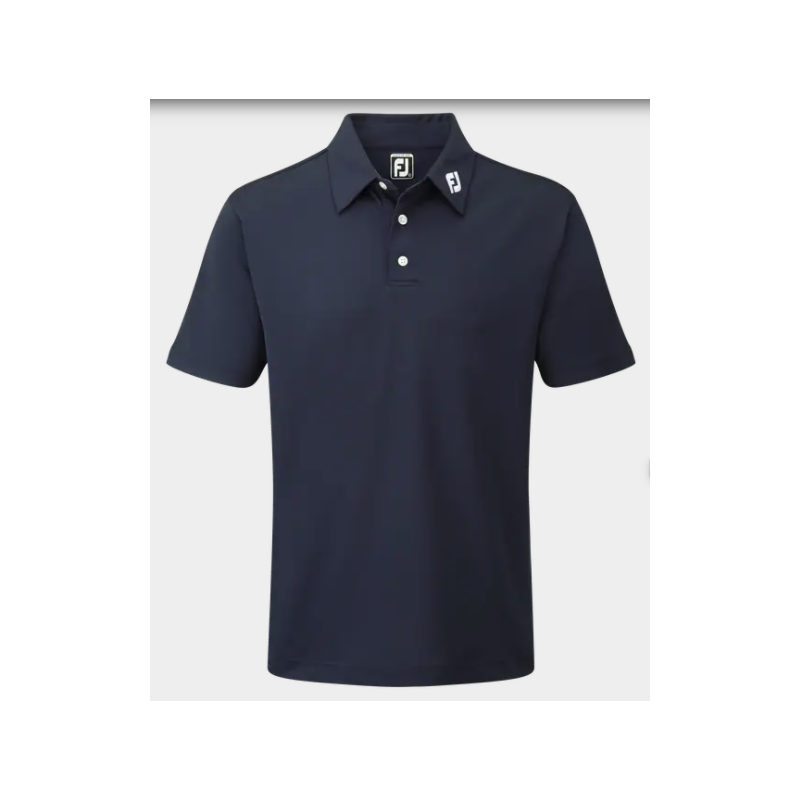 Polo Homme Footjoy Stretch Pique Solid NAVY