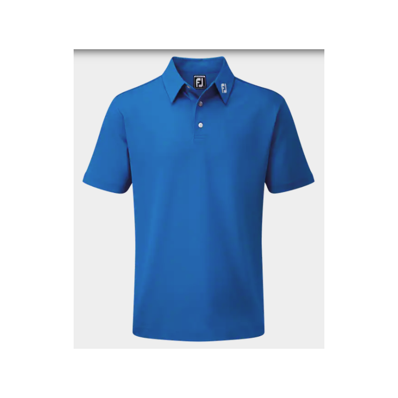 Polo Homme Footjoy Stretch Pique Solid COBALT