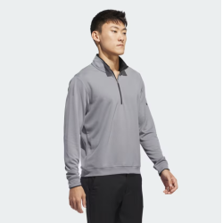 Pull Homme Zip Adidas - Grey CORE LTWT