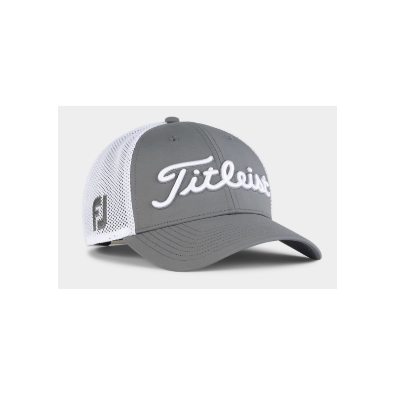 Casquette Titleist Charcoal / white Tour Performance Mesh