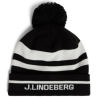 Stripe Beanie / Bonnet J.Lindeberg Black