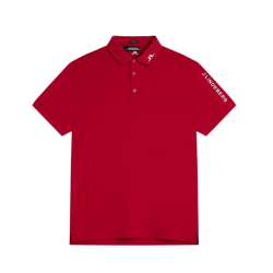 Polo Men J.Lindeberg Chili Pepper Tour Tech Reg