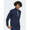 Veste Adidas Quarter Zip Navy Men