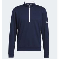 Veste Adidas Quarter Zip Navy Men