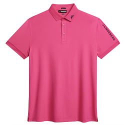 Polo Men J.Lindeberg Fuchsia Purple Tour Tech Reg Jersey