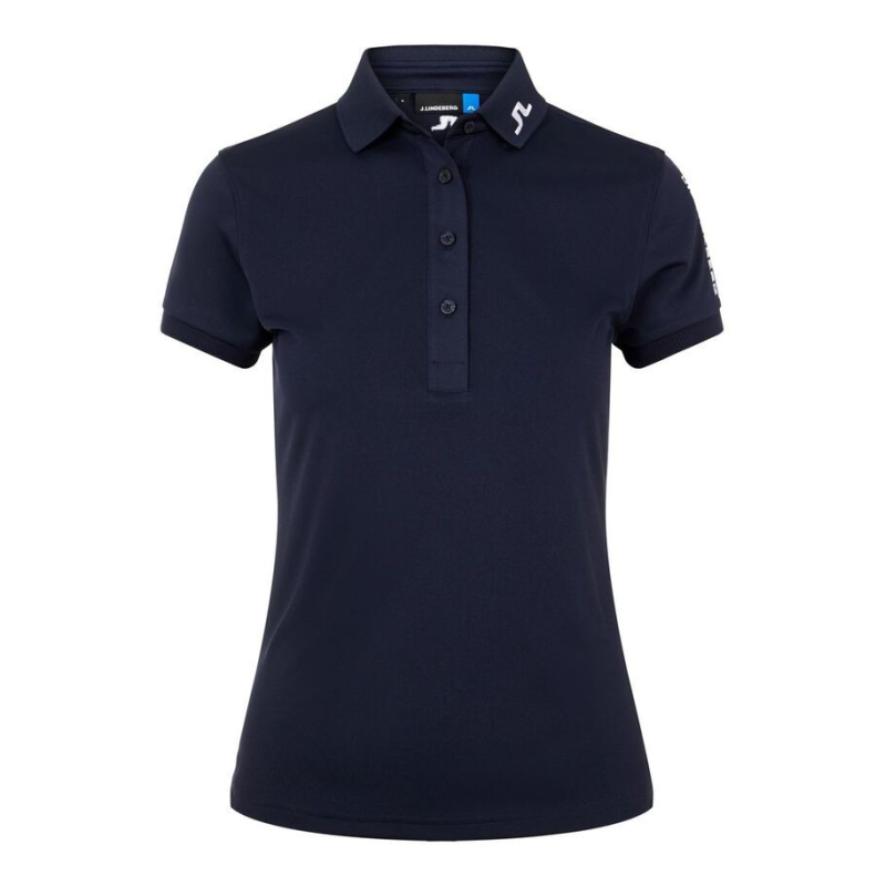 Polo Dame J.Lindeberg NAVY Tour Tech Golf