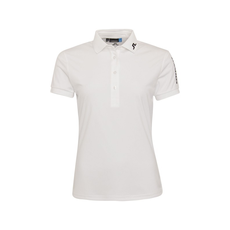 Polo Dame J.Lindeberg Tour Tech Golf WHITE