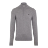 Pull zip J.Lindeberg GRIS Kian Tour Merino