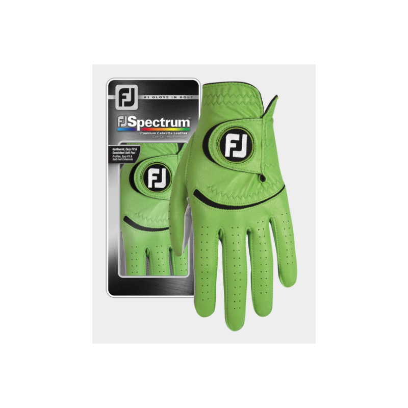 Gant MEN Droitier Footjoy Spectrum LIME (Pack de 3)