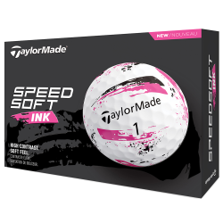 Balles Taylormade INK Pink