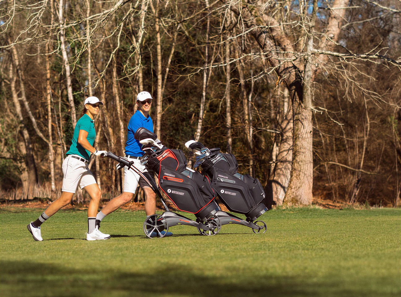 Chariots électriques de golf Motocaddy