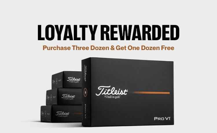 Balles Titleist Pro v1, Prov1x, Leftdash - Loyalty Reward : 3 achetées = 1 offerte