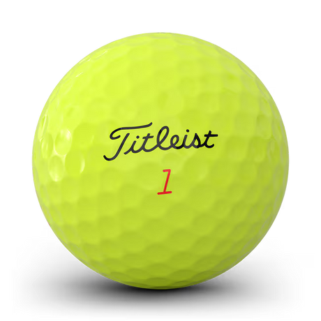 Balles de golf Titleist Trufeel Jaune