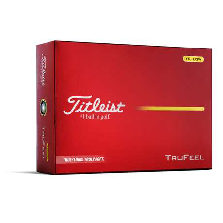 Balles de golf Titleist Trufeel Jaune