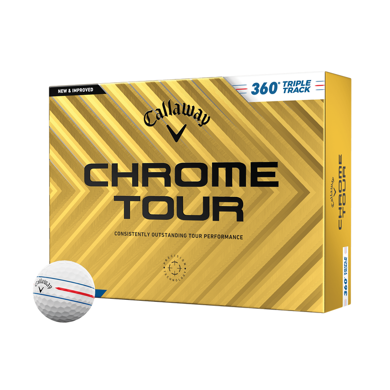 Callaway Chrome Tour Triple Track 360° Golf Balls