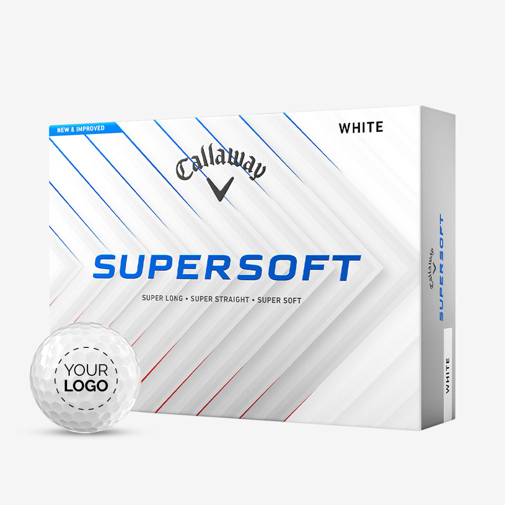 Balles Callaway Supersoft - personnalisées