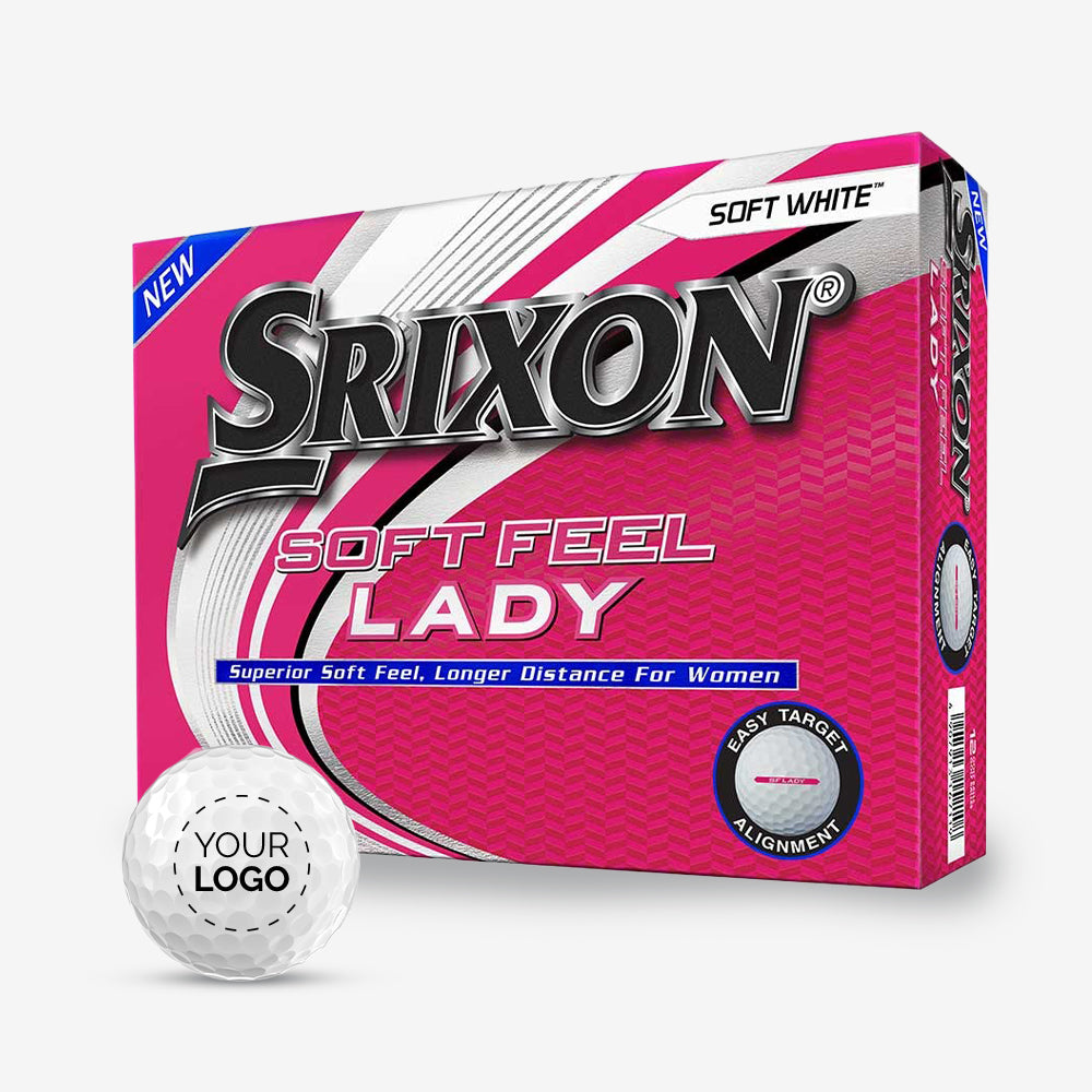 Srixon Soft Feel Lady Balls White