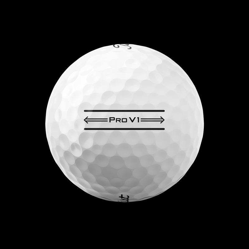 Balles Titleist Pro v1 White Alignment