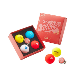 Golf ​Balles Volvik Vivid - Thank You - Planete Golf