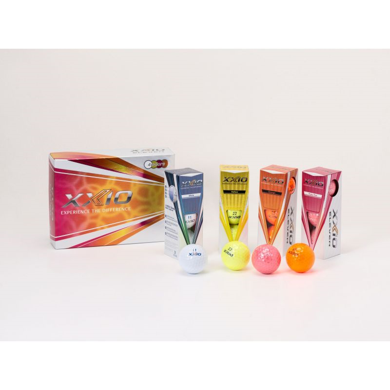 Golf ​Balles XXIO - Eleven 4 couleurs - Planete Golf