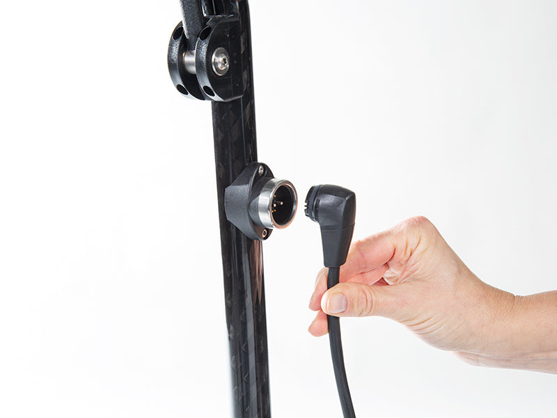 Chariot Electrique JuCad Carbon Travel Nero SV 2.0