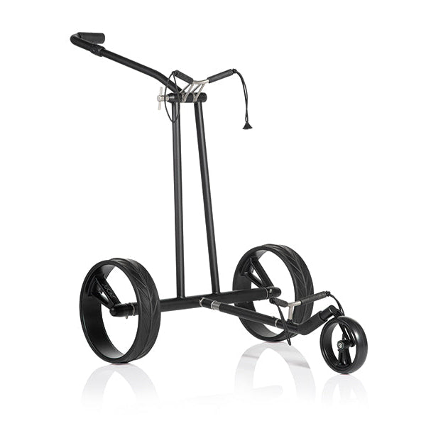 Golf ​Chariot Electrique JuCad Phantom Titan black on black 3.0 + Sac transport OFFERT - Planete Golf