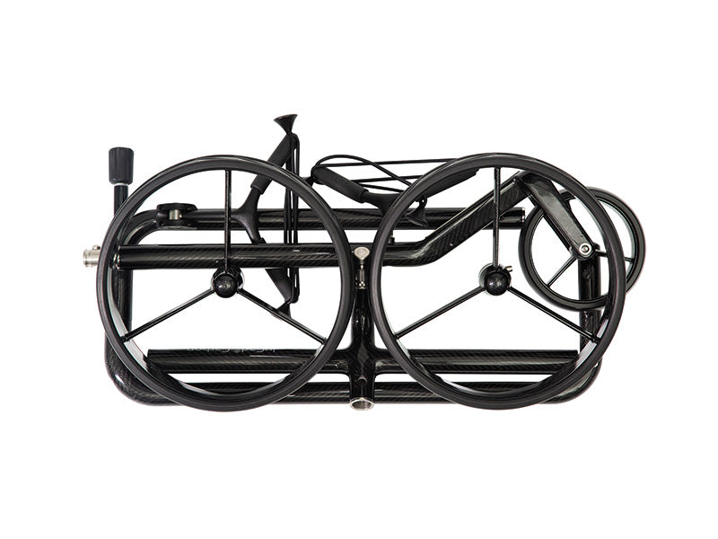 JuCad Carbon Shine Manual Trolley 3-wheel version