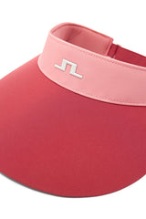 Visière J.Lindeberg Ada Wide Flamingo Plume
