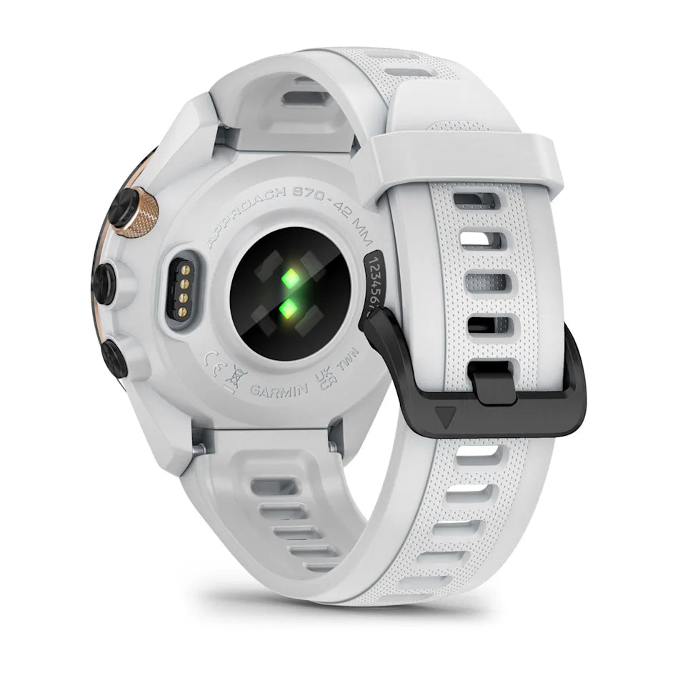 Montre GPS de golf Garmin Approach S70 Blanche