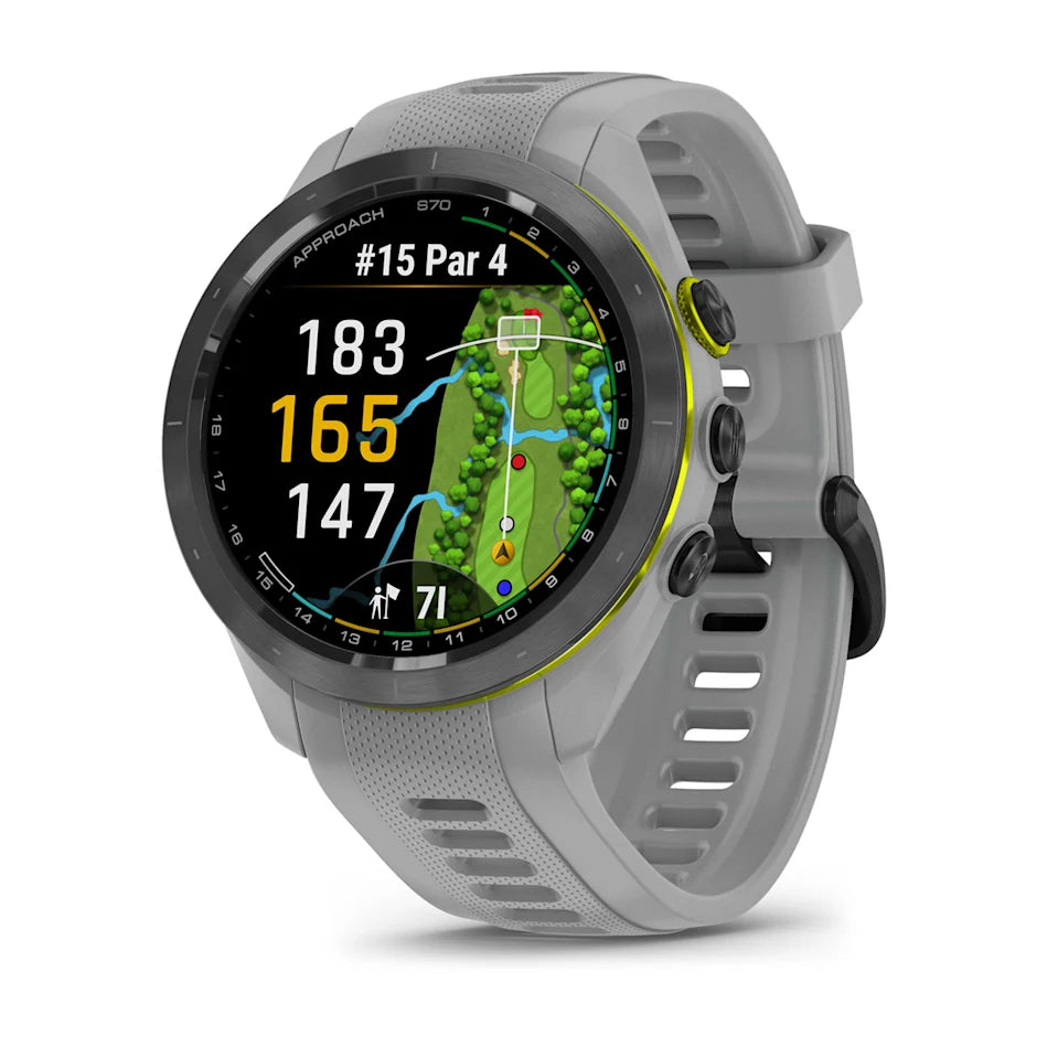 Montre GPS de golf Garmin Approach S70 Gris