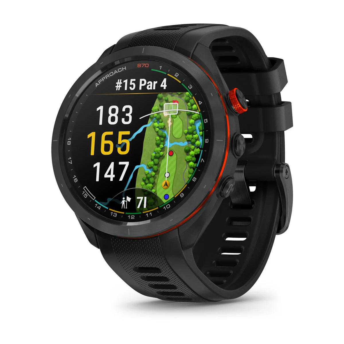 Montre GPS de golf Garmin Approach S70 Noir