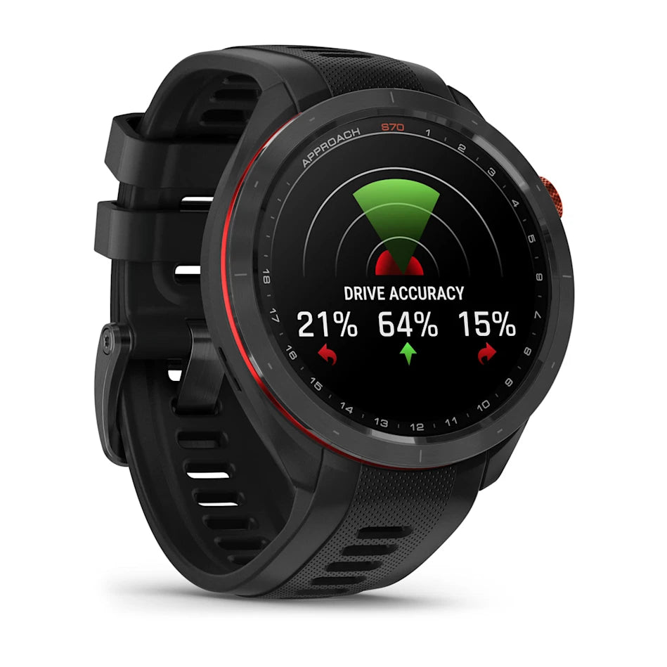 Montre GPS de golf Garmin Approach S70 Noir