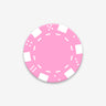 Poker Chips in ABS plastic - personalized