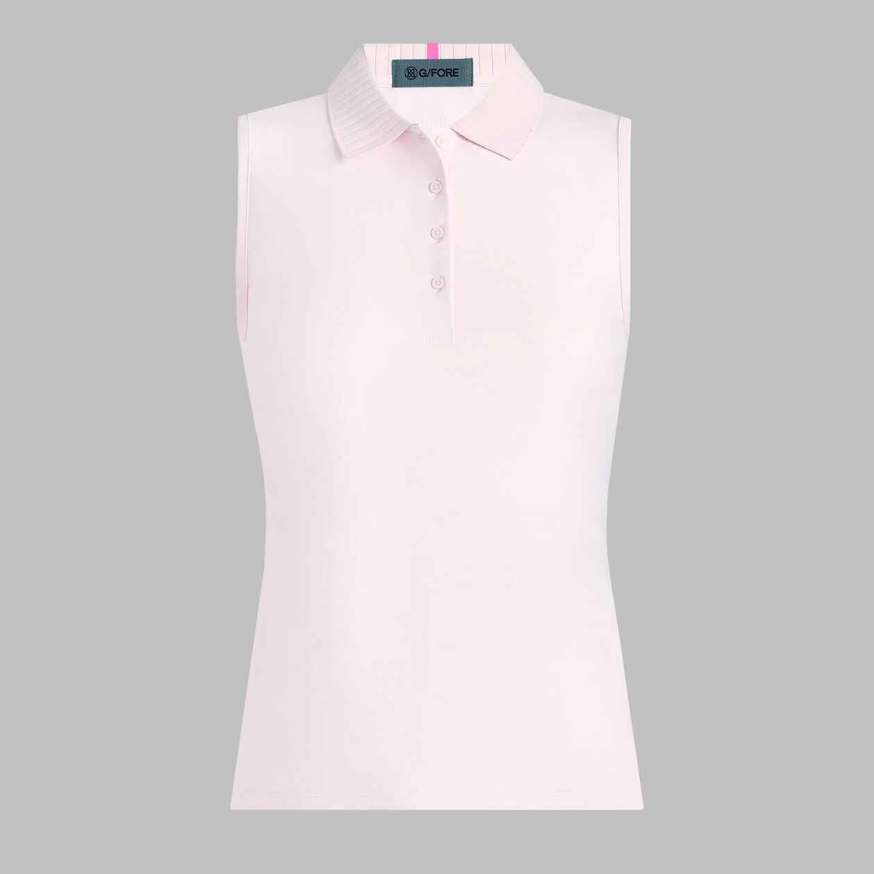Polo sans manche Femme GFore Pleated Collar