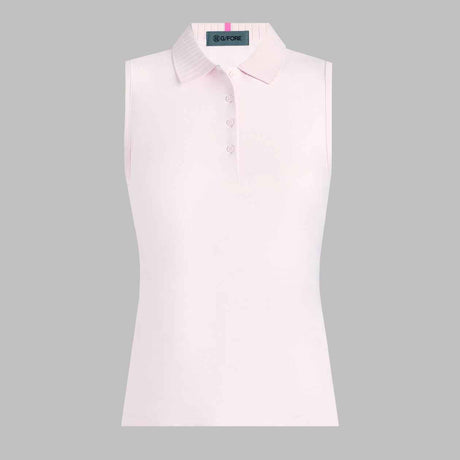 Polo sans manche Femme GFore Pleated Collar
