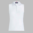Polo sans manche Femme GFore Pleated Collar