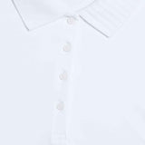 Polo sans manche Femme GFore Pleated Collar