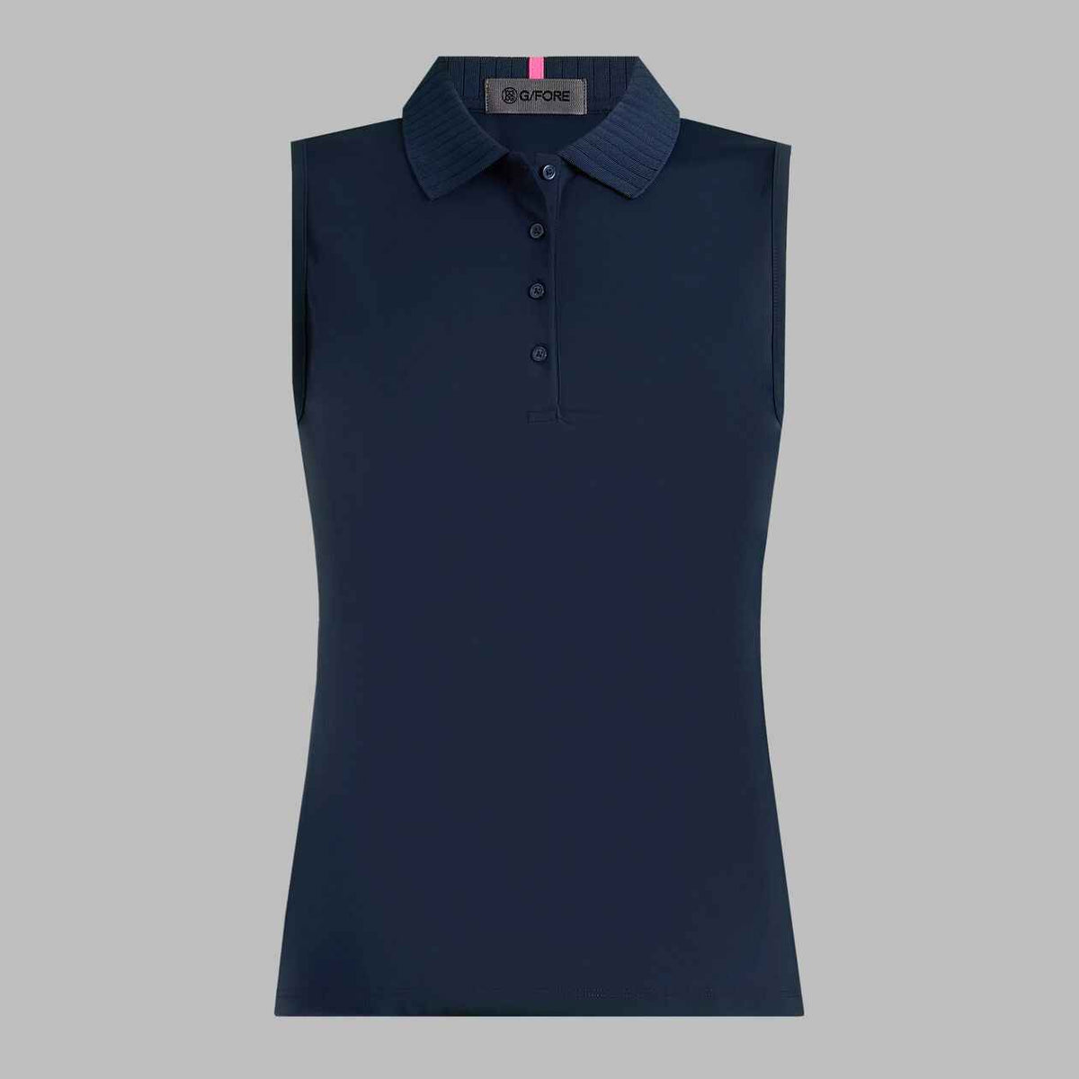 Polo sans manche Femme GFore Pleated Collar
