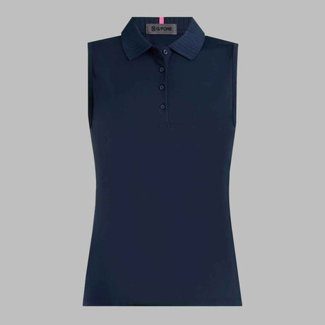 Polo sans manche Femme GFore Pleated Collar