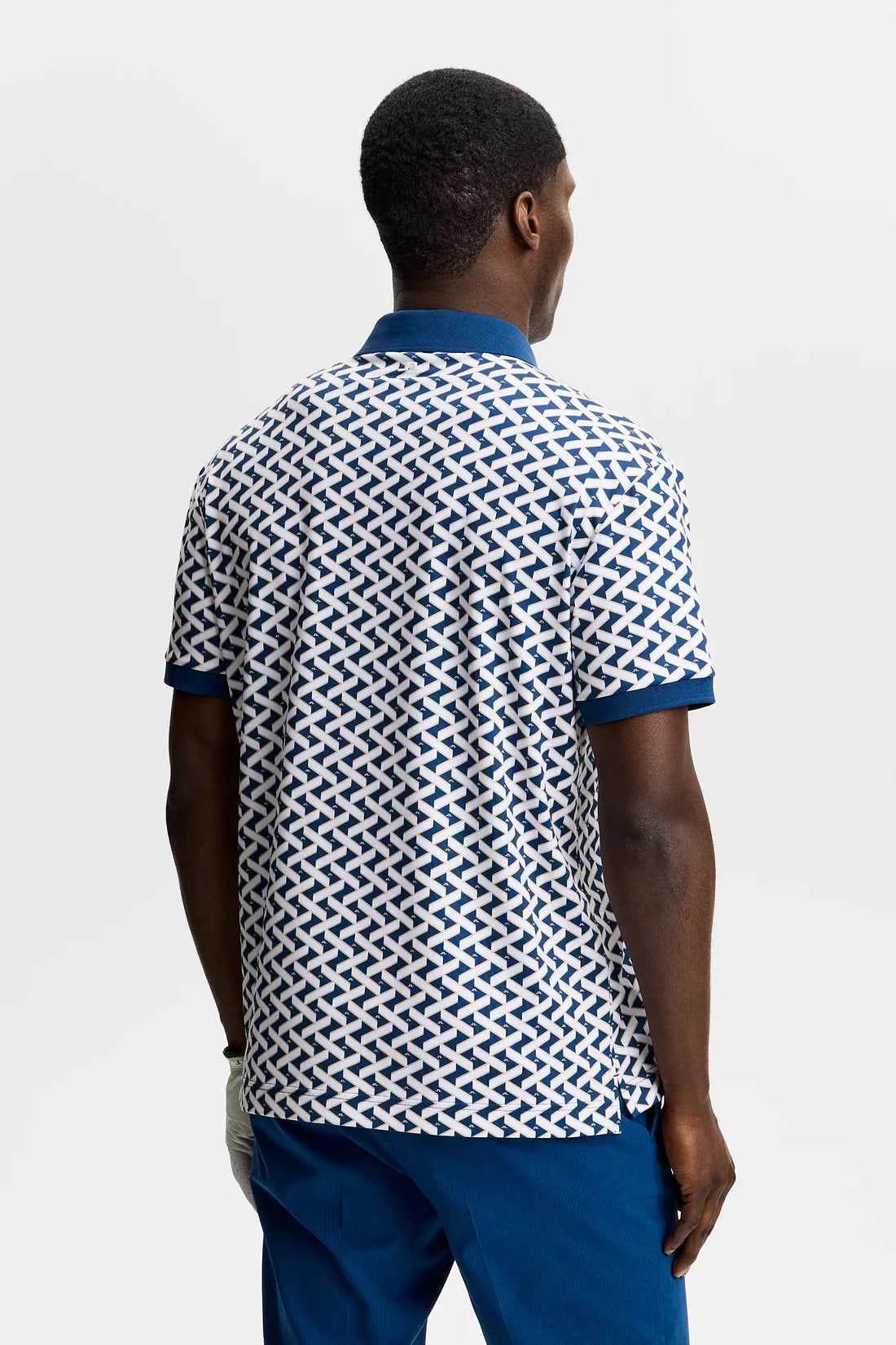 Polo Homme J.Lindeberg tour tech print Laddier